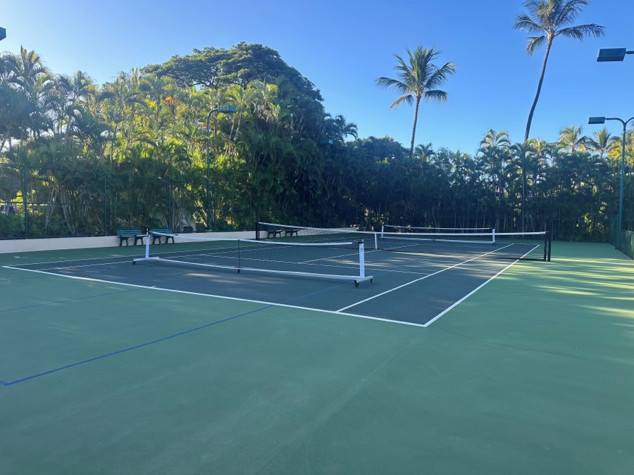 Tennis and pickleball courts